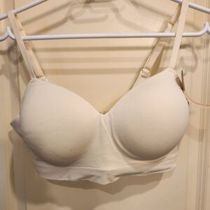 Truekind Women's Cream Padded Bra